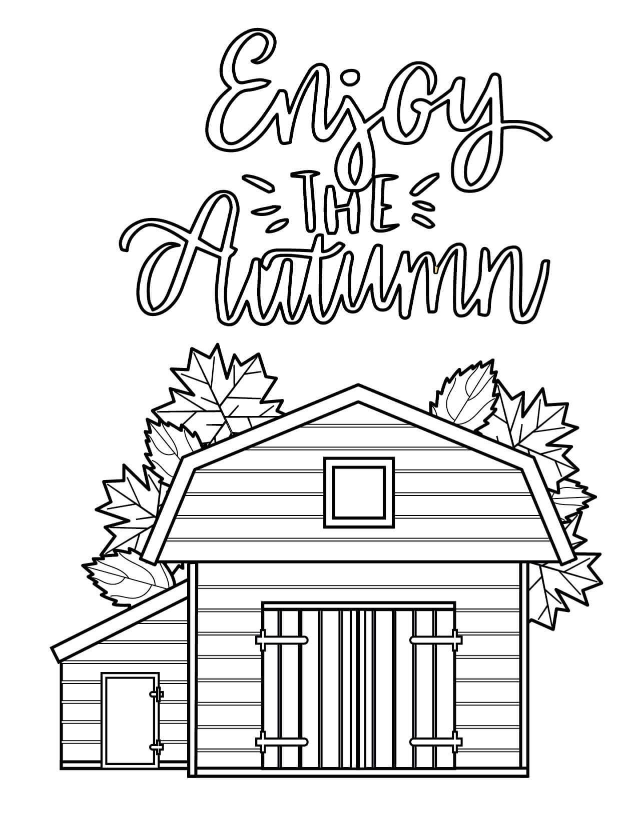 Casa en Otoño