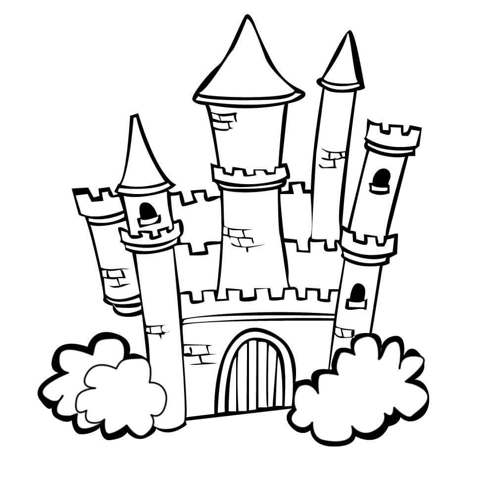 Castillo de Dibujo Simple