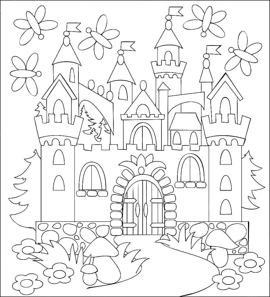 Castillo de Dibujos Animados