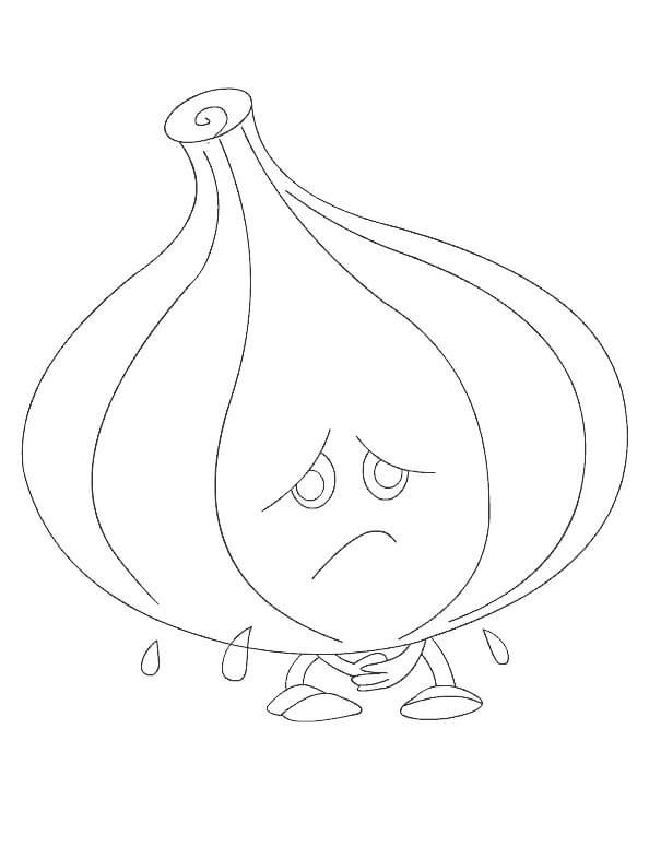 Cebolla llorando