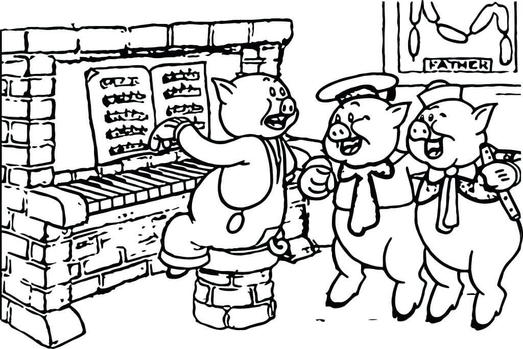 Cerdo, Tocar el Piano