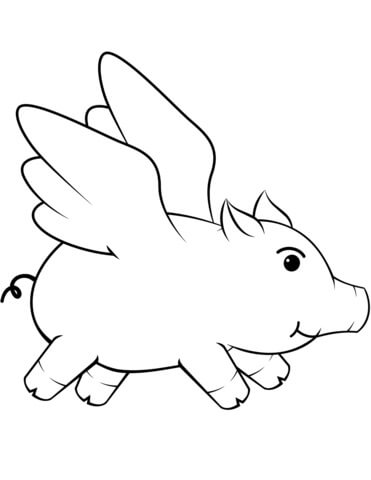 Cerdo, Vuelo
