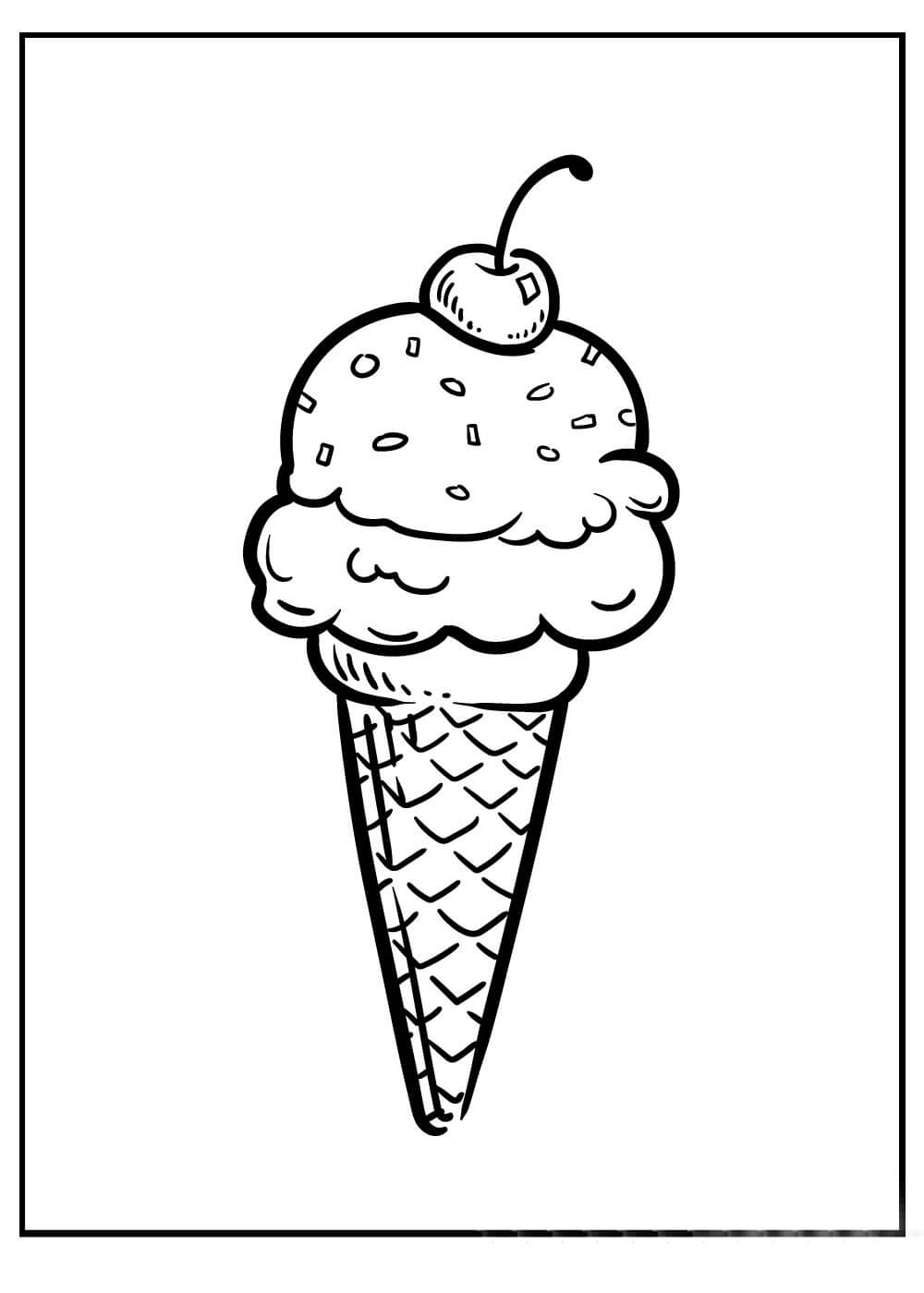Cereza con Helado