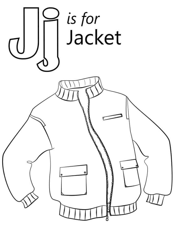Chaqueta Letra J