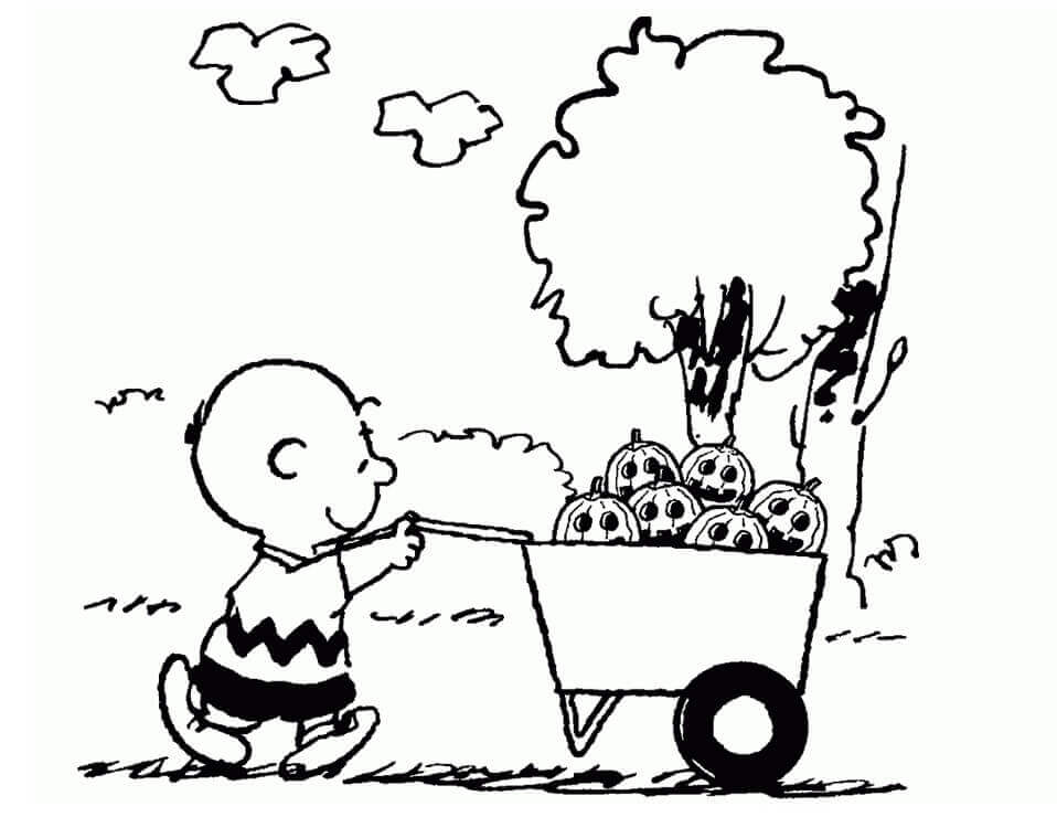 Charlie Brown y Calabazas