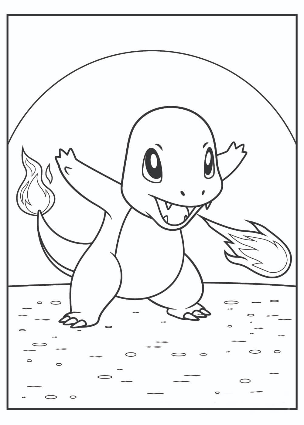 Charmander Escupe Fuego