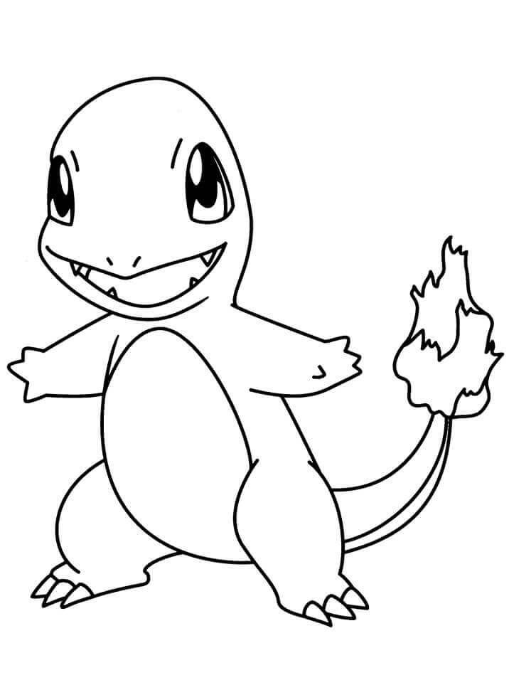 Charmander Sonriendo