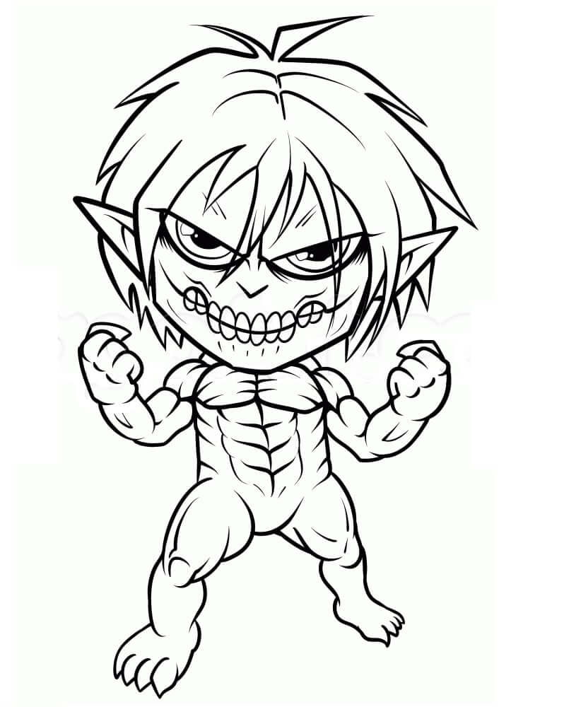 Chibi Ataque Titán