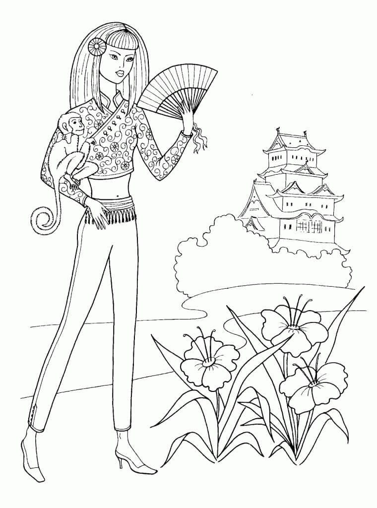 Chica Adolescente China