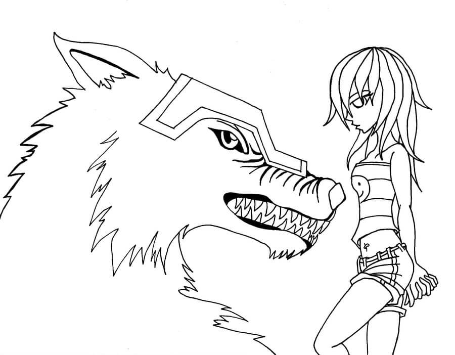 Chica Lobo Genial