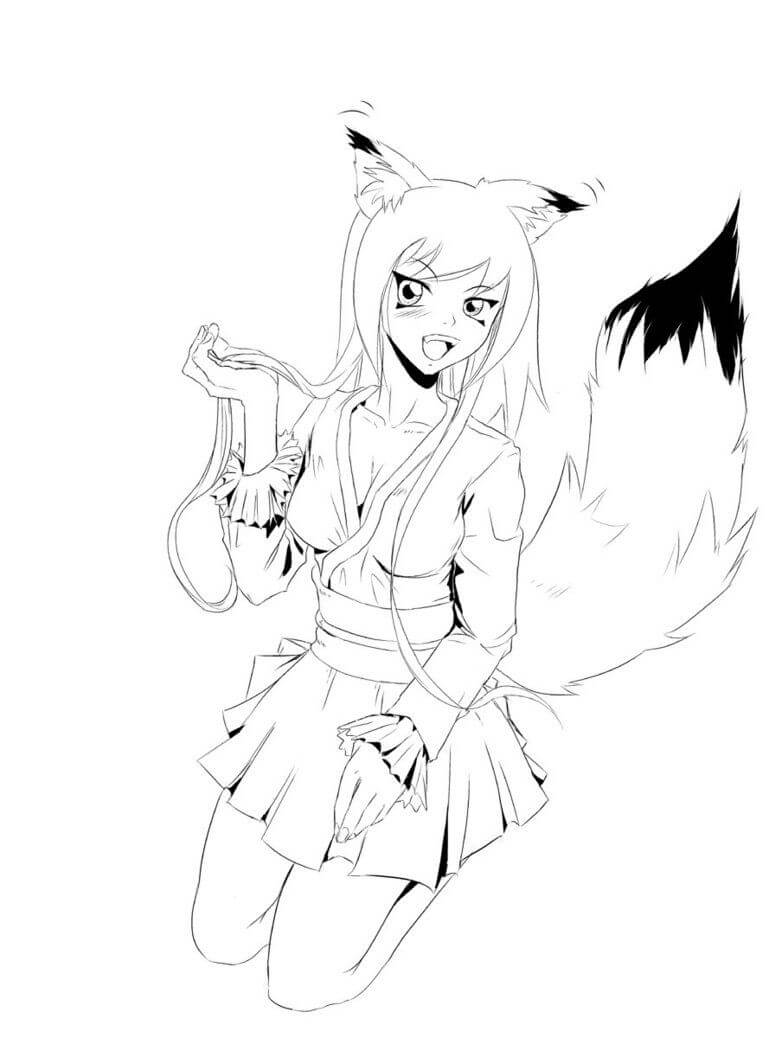 Chica Lobo Gracioso
