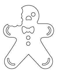 Chica de pan de Jengibre Comido