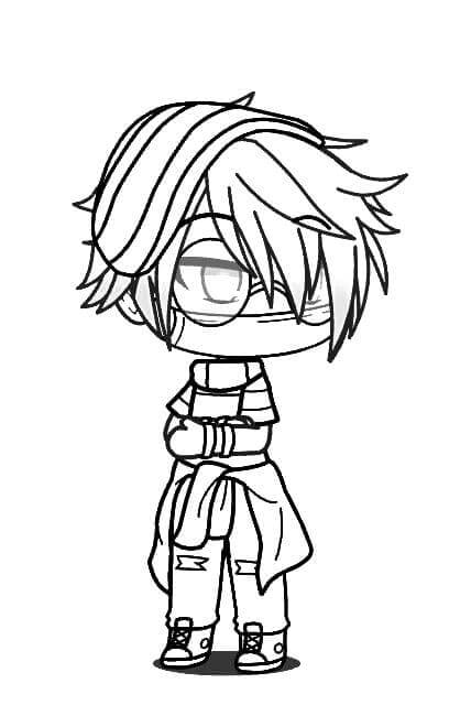 Chico guapo de Gacha Life