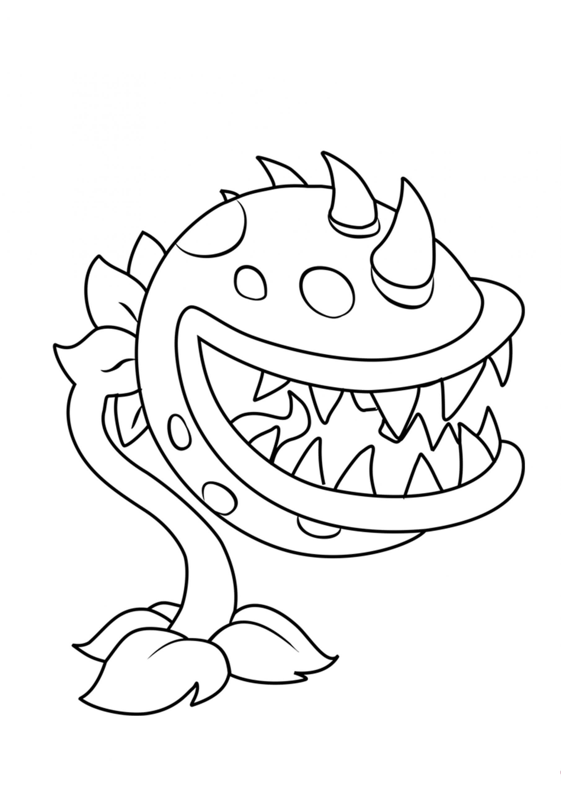 Chomper en Plantas vs Zombies