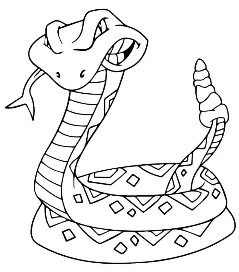 Cobra de Dibujos Animados