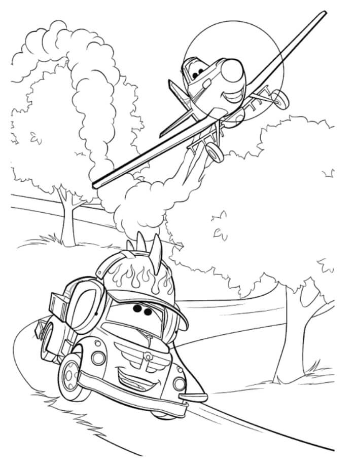Coches y Aviones de Disney