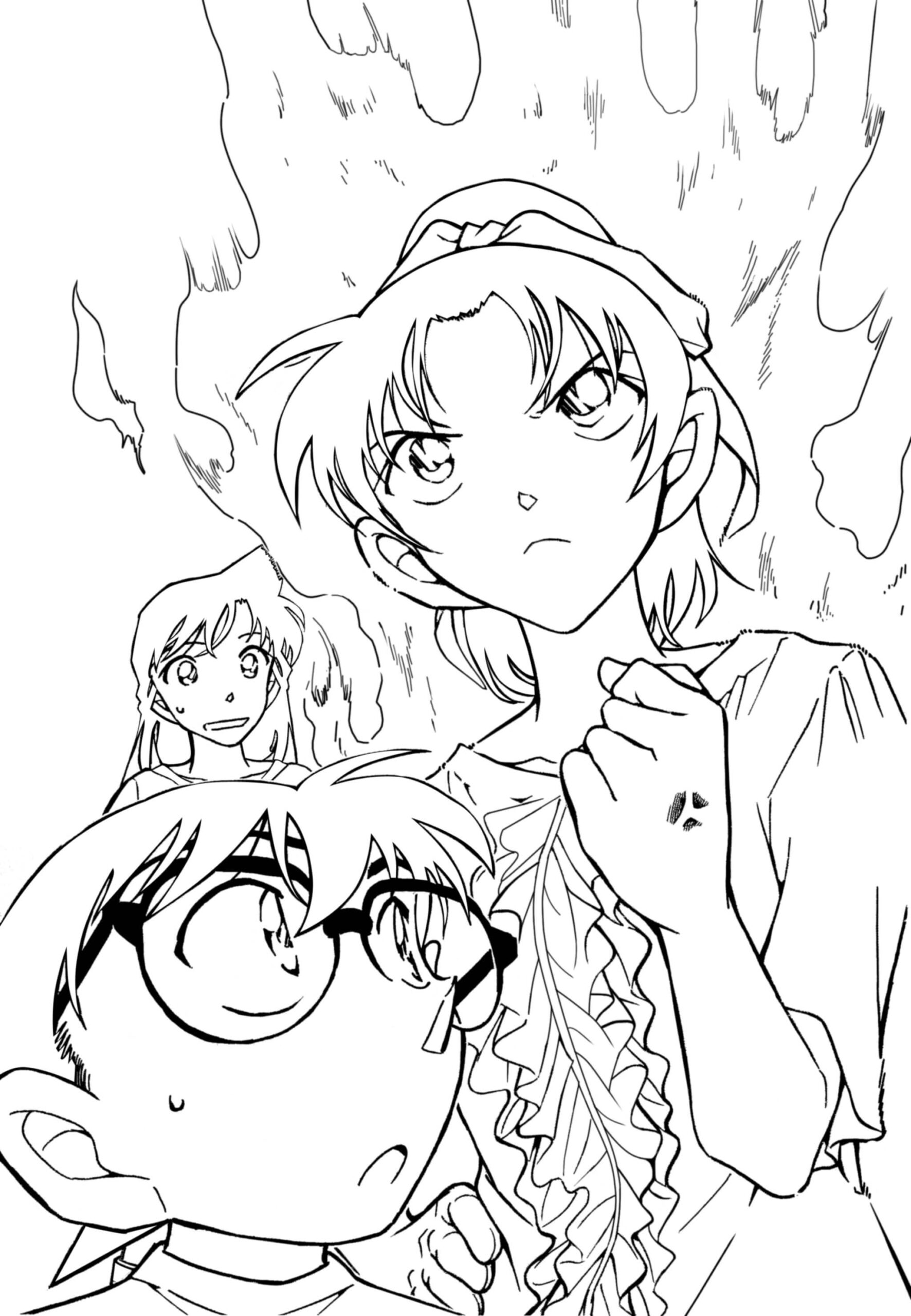 Conan, Ran Y Sonoko