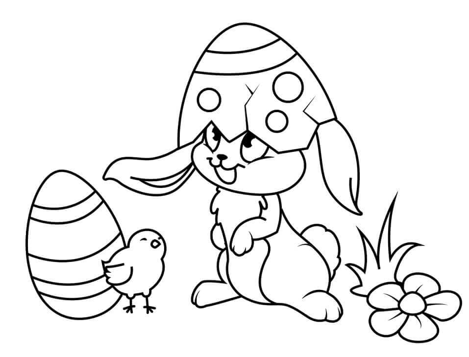 Conejo de Pascua Divertido