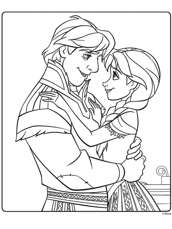 Coutple Kristoff y Anna