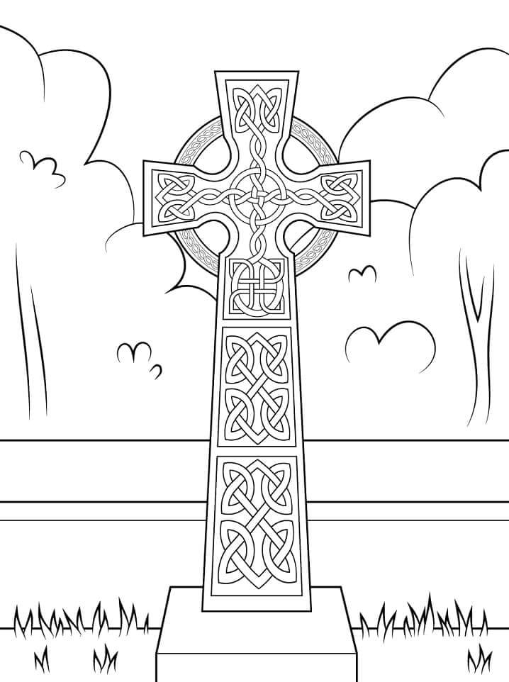 Cruz Celta con Adorno