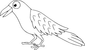 Cuervo de Dibujos Animados