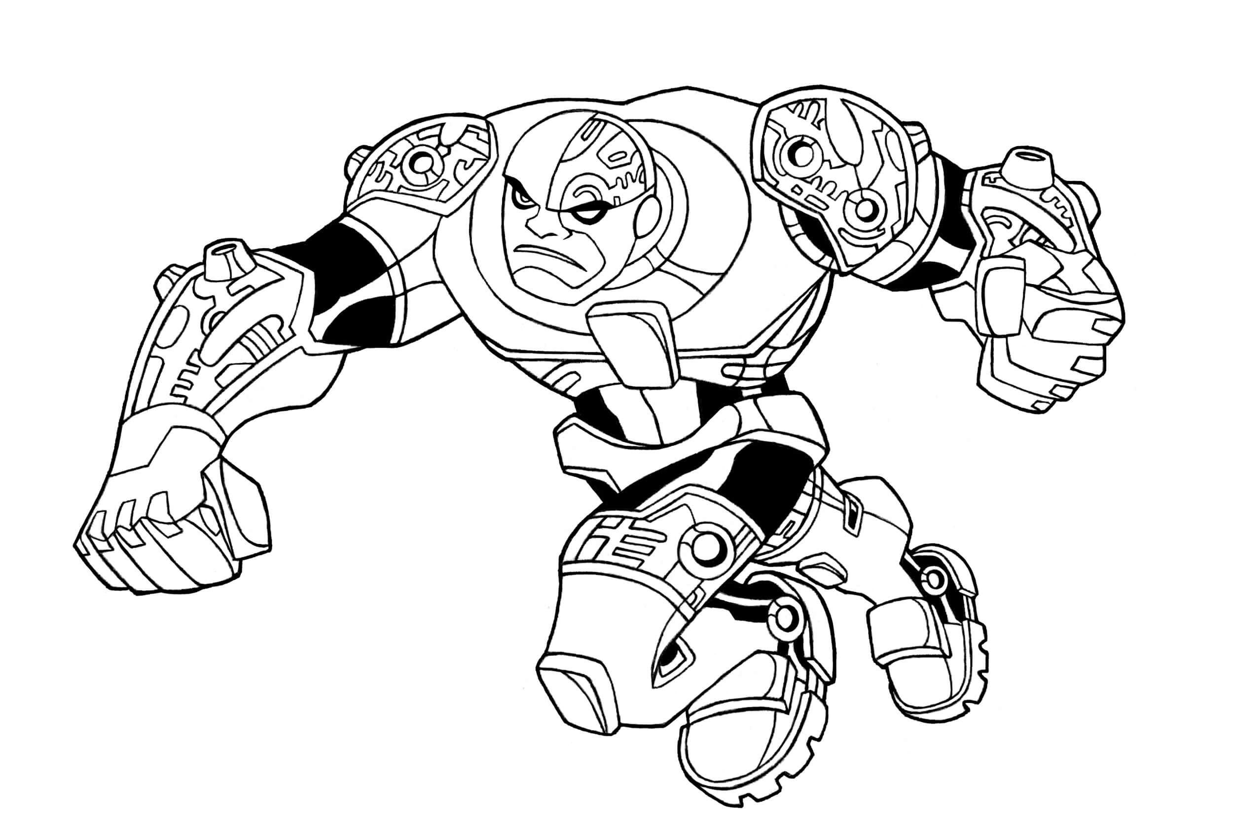 Cyborg Enojado