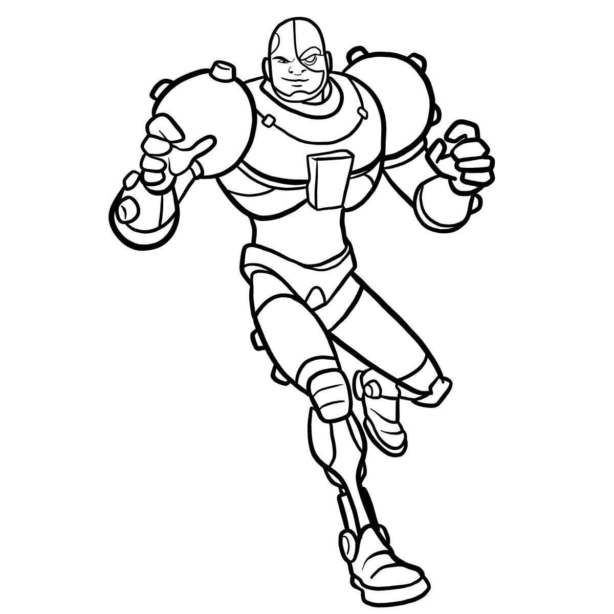 Cyborg Impresionante