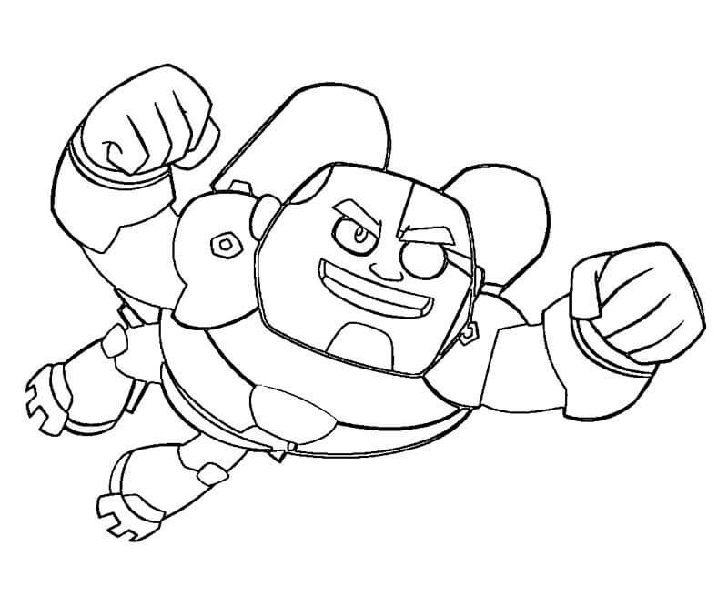Cyborg Volando