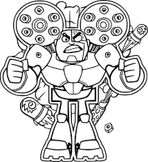Cyborg con Armas