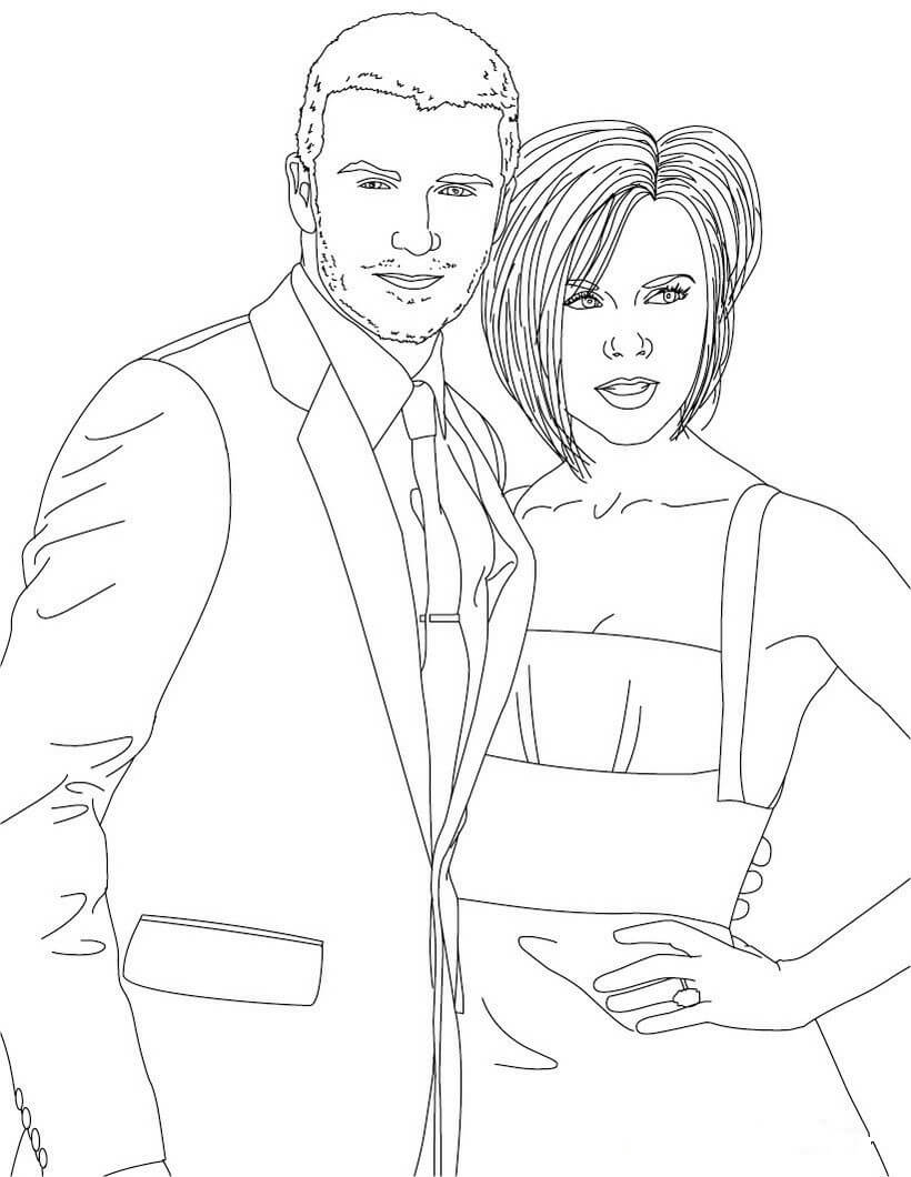 David Y Victoria Beckham