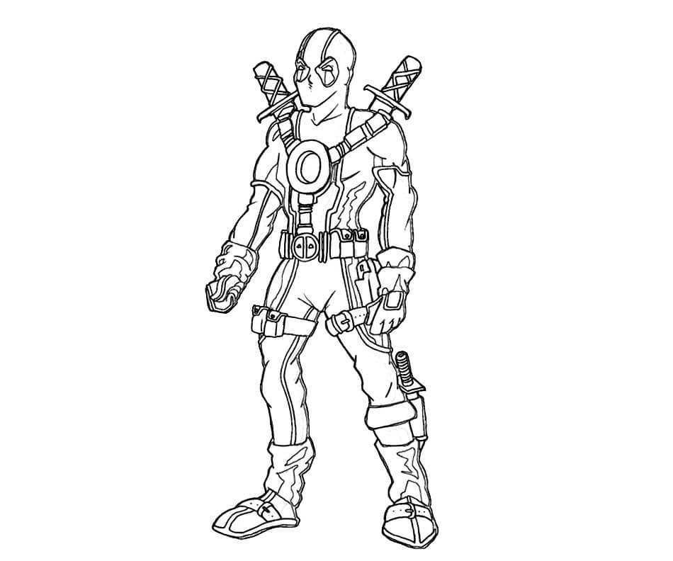 Deadpool Imprimible