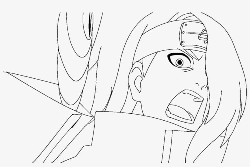 Deidara enojado