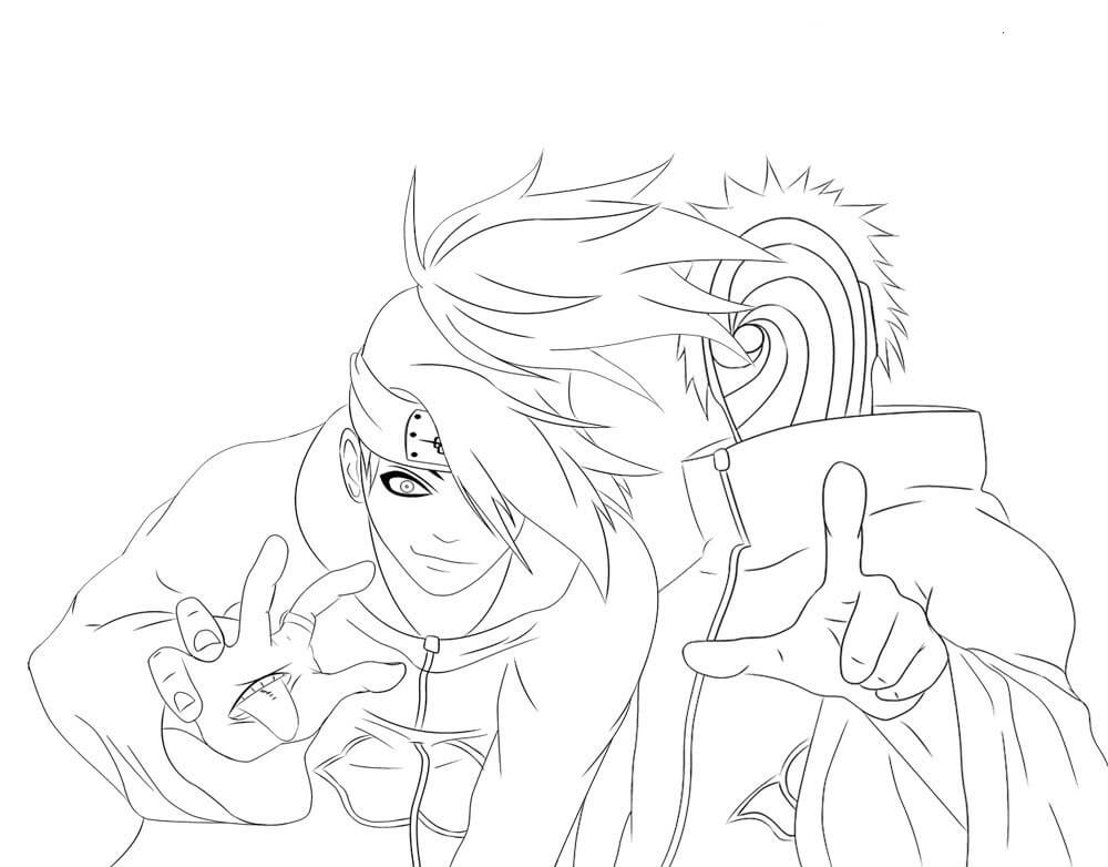 Deidara y Tobi