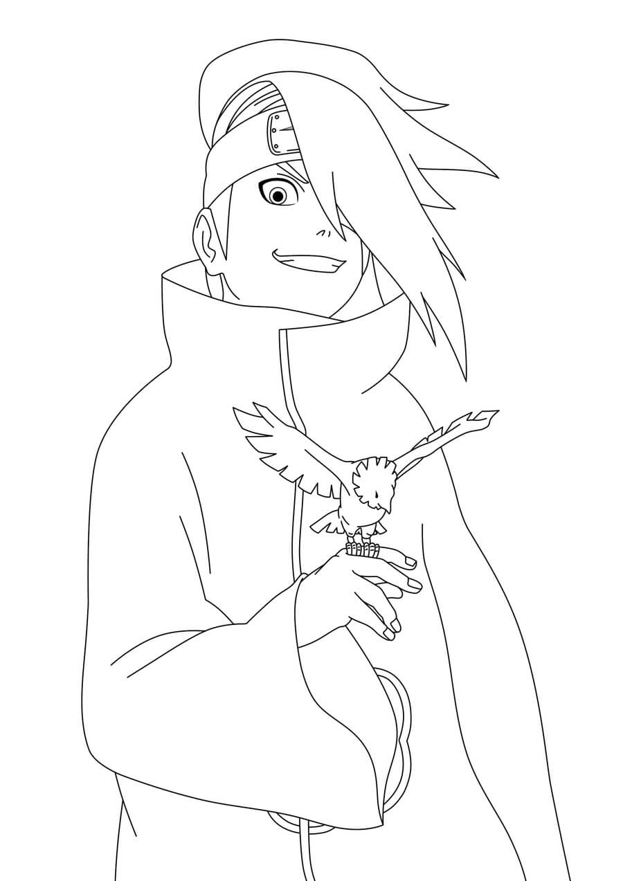 Deidara y el Pájaro de Arcilla
