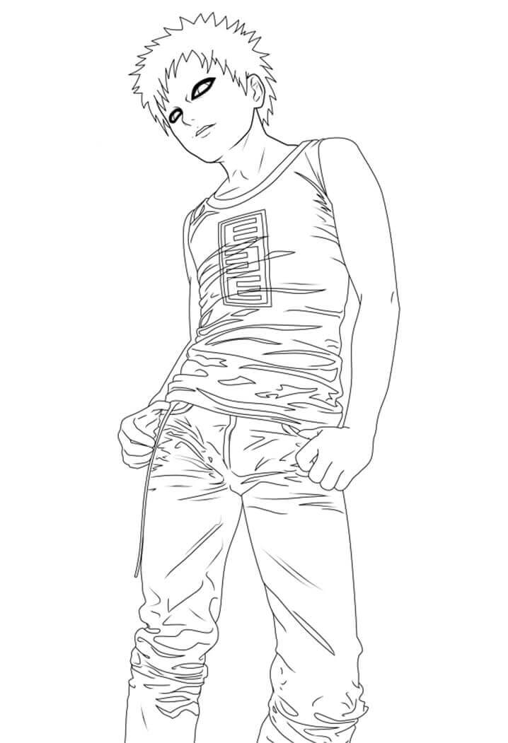 Desenhos de Gaara