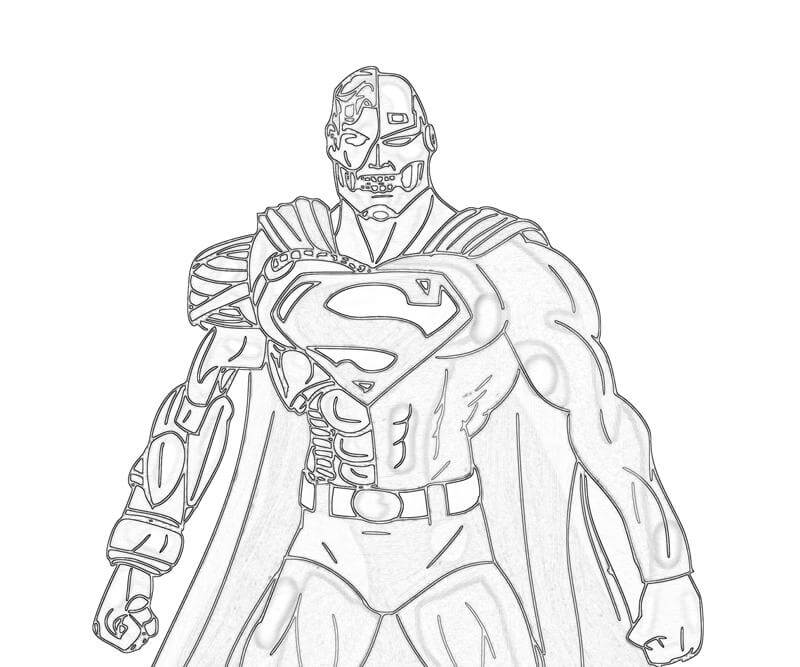 Dibujar a mano Cyborg