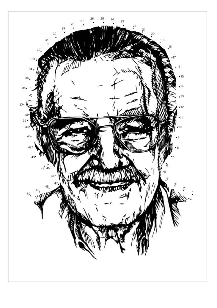 Dibujar a mano Stan Lee