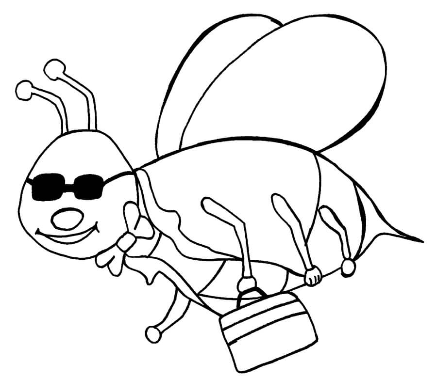 Dibujo Abeja Genial