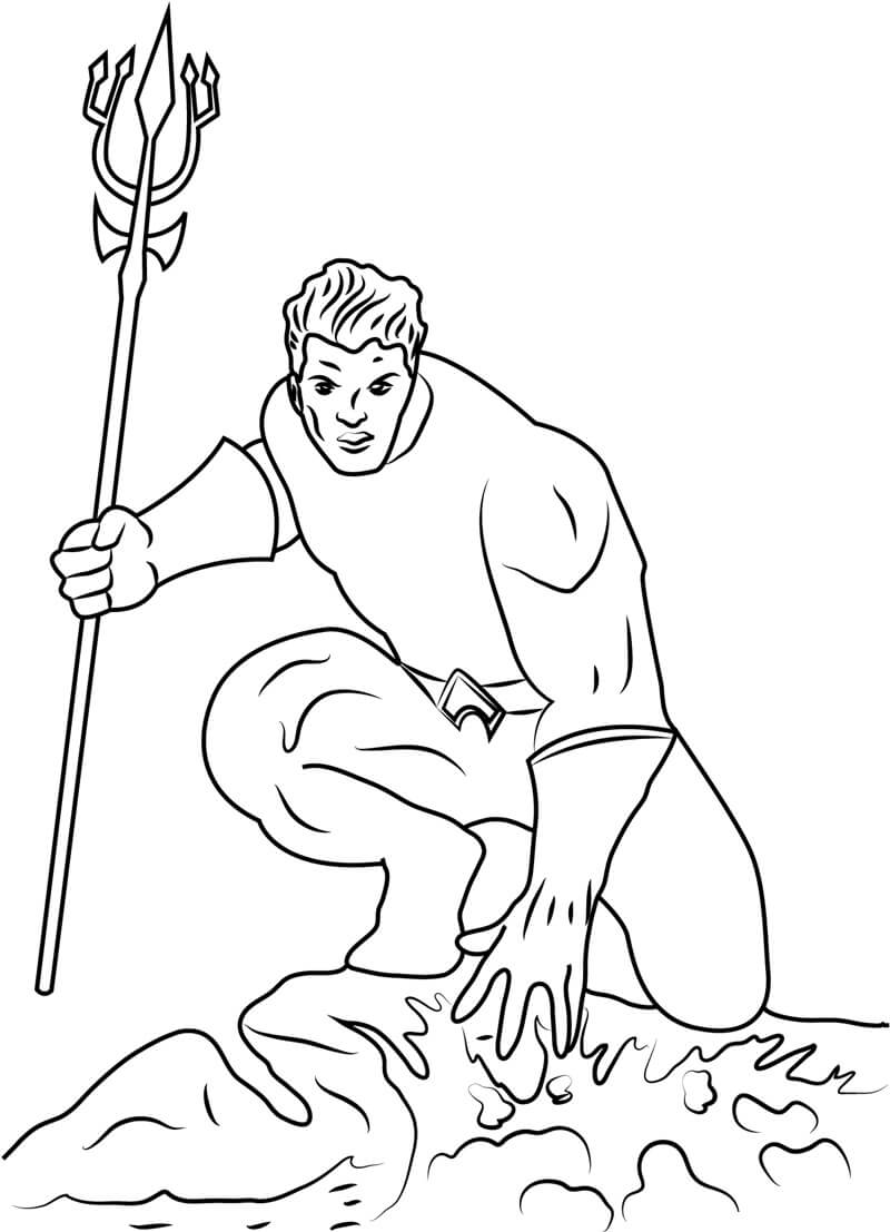 Dibujo Aquaman