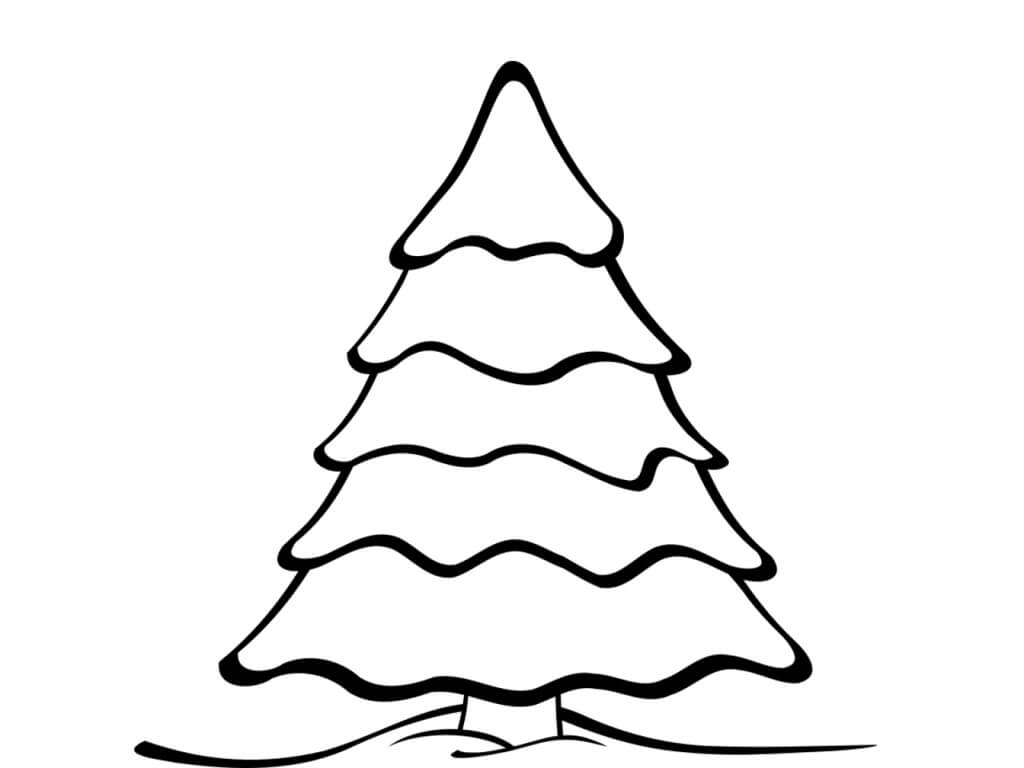 Dibujo Arbol De Navidad