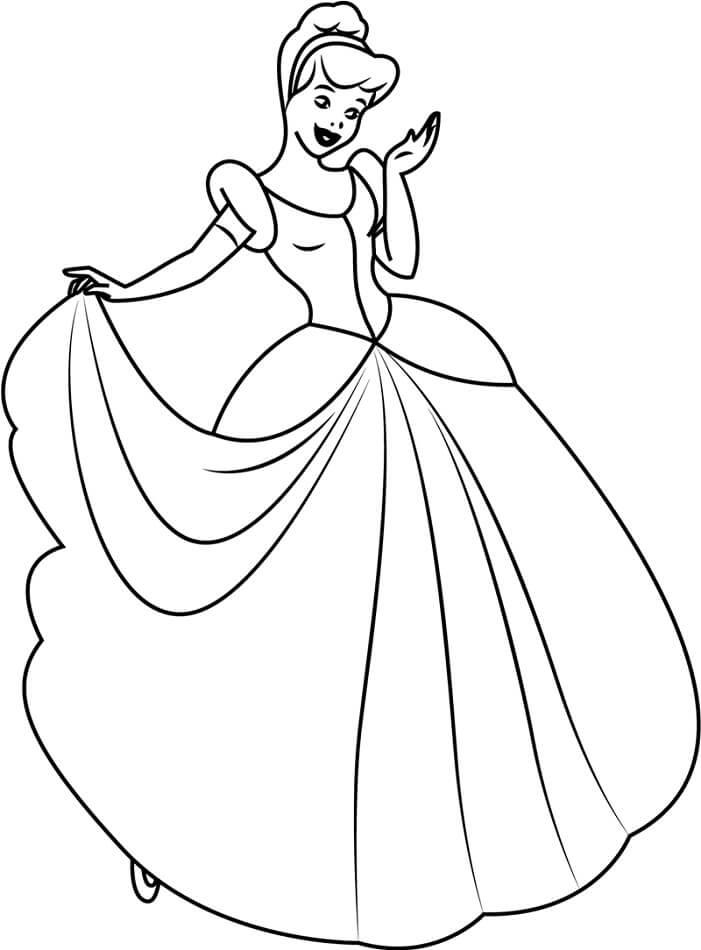 Dibujo Cenicienta