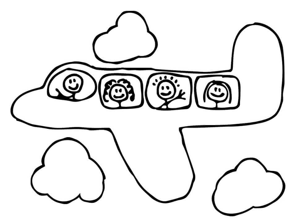 Dibujo De Avion