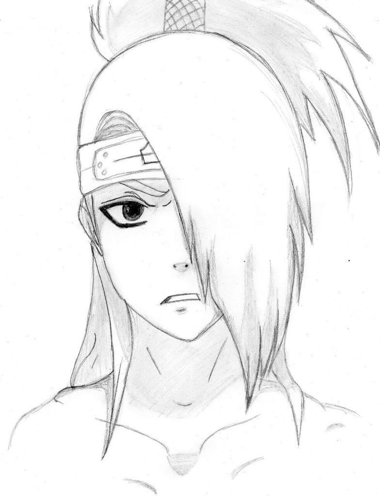 Dibujo Deidara