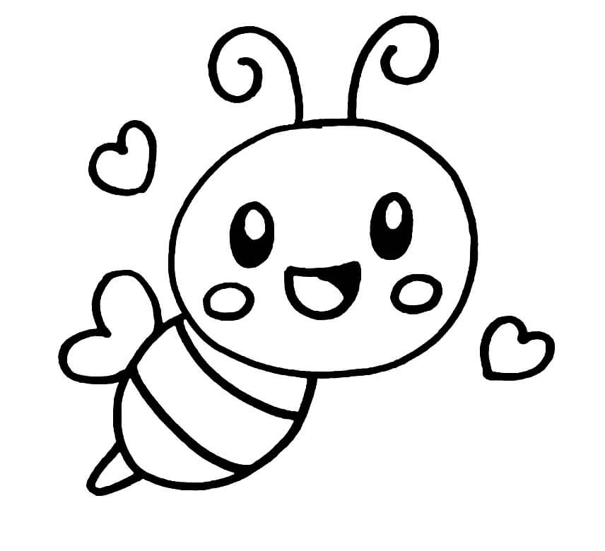 Dibujo Divertido Abeja