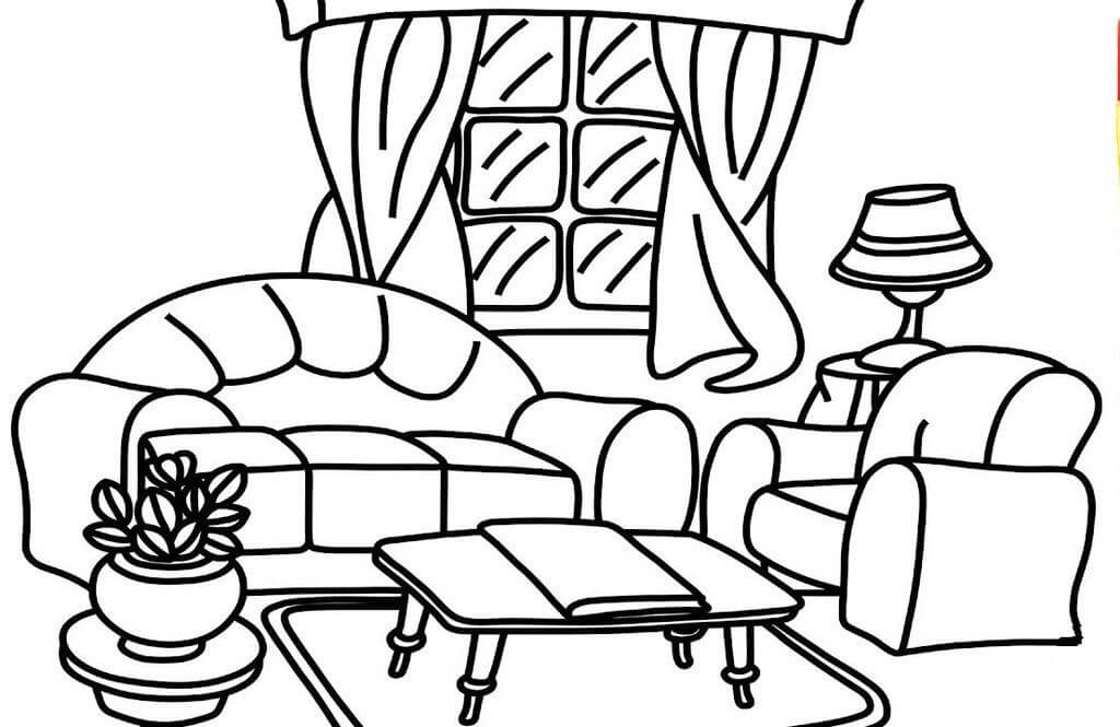 Dibujo Sala de Estar