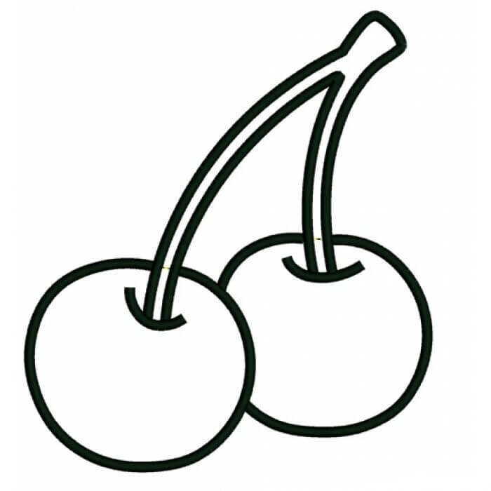 Dibujo de Dos Cerezas