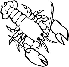 Dibujo de Langosta