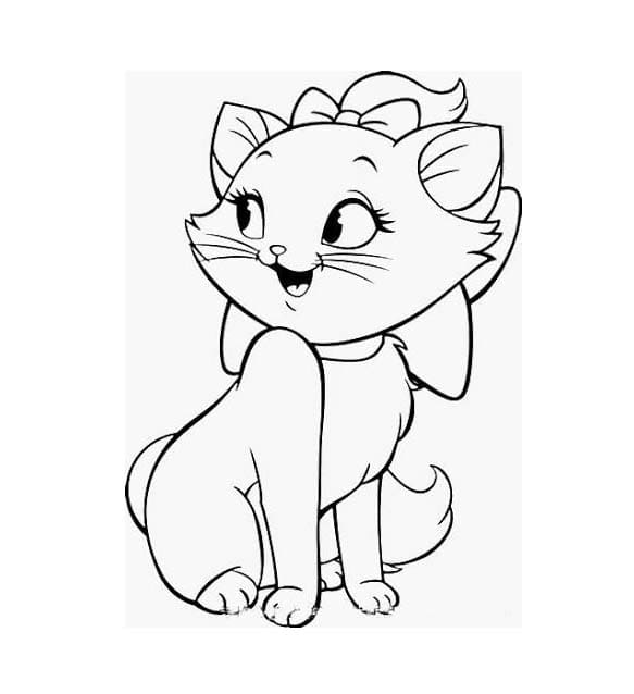 Dibujo de Marie Cat   gratis
