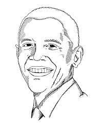 Dibujo de Obama