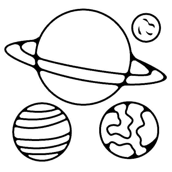 Dibujo de Planetas
